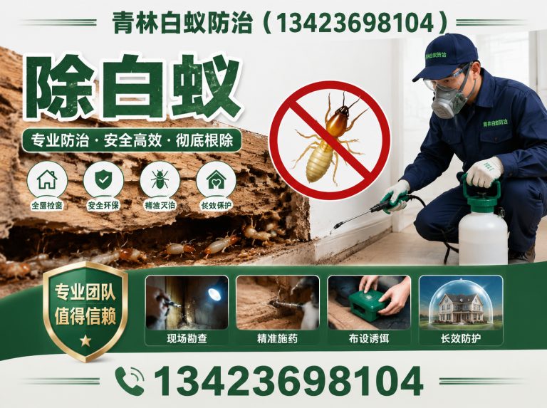 广州别墅白蚁防治展示图