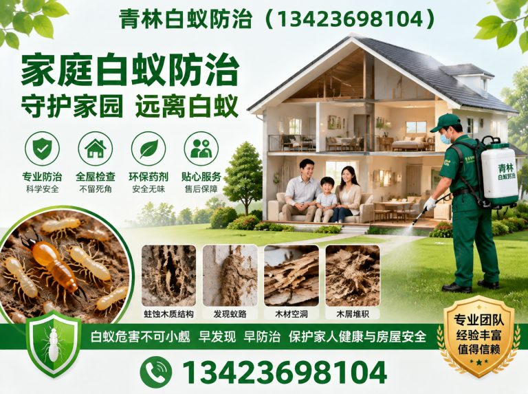 广州青林白蚁防治展示图